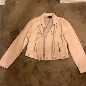 Pink Leather jacket